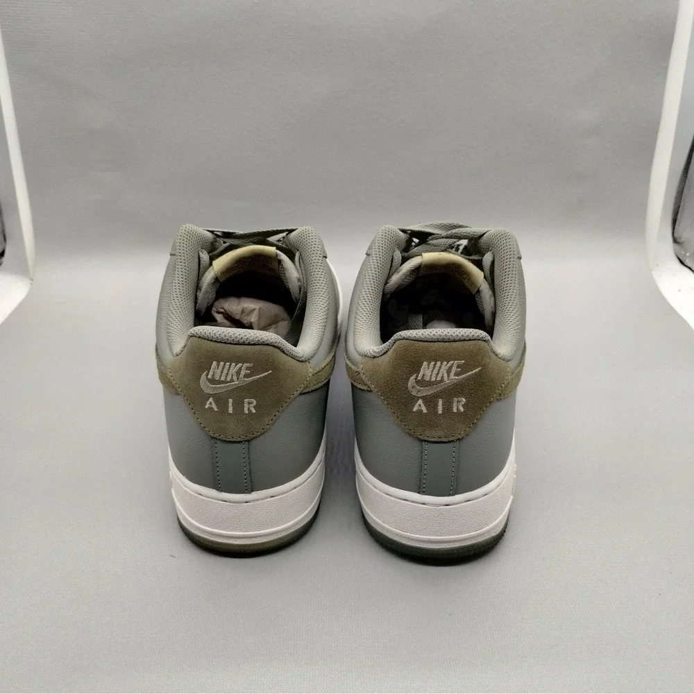 Nike Air Force 1 07 LV8 Dark Stucco Medium Olive Mens 11.5 Athletic Shoes Casual